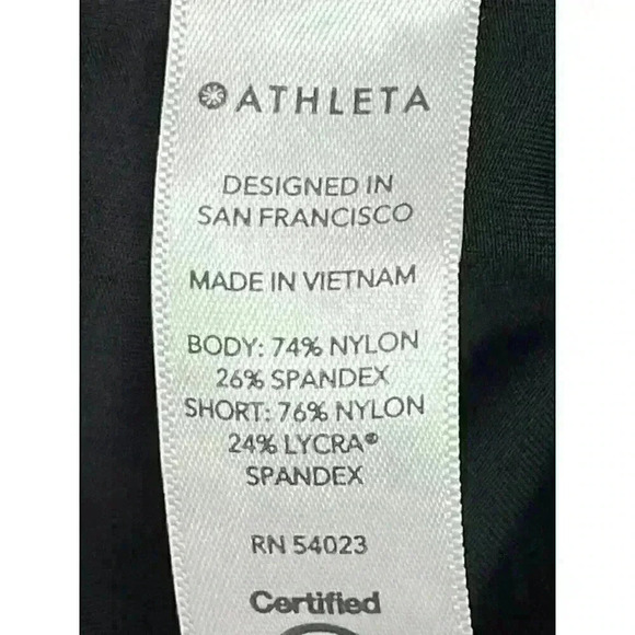 ATHLETA WOMEN'S PHENOM CAMO 7/8 TIGHTS - Picture 7 of 9